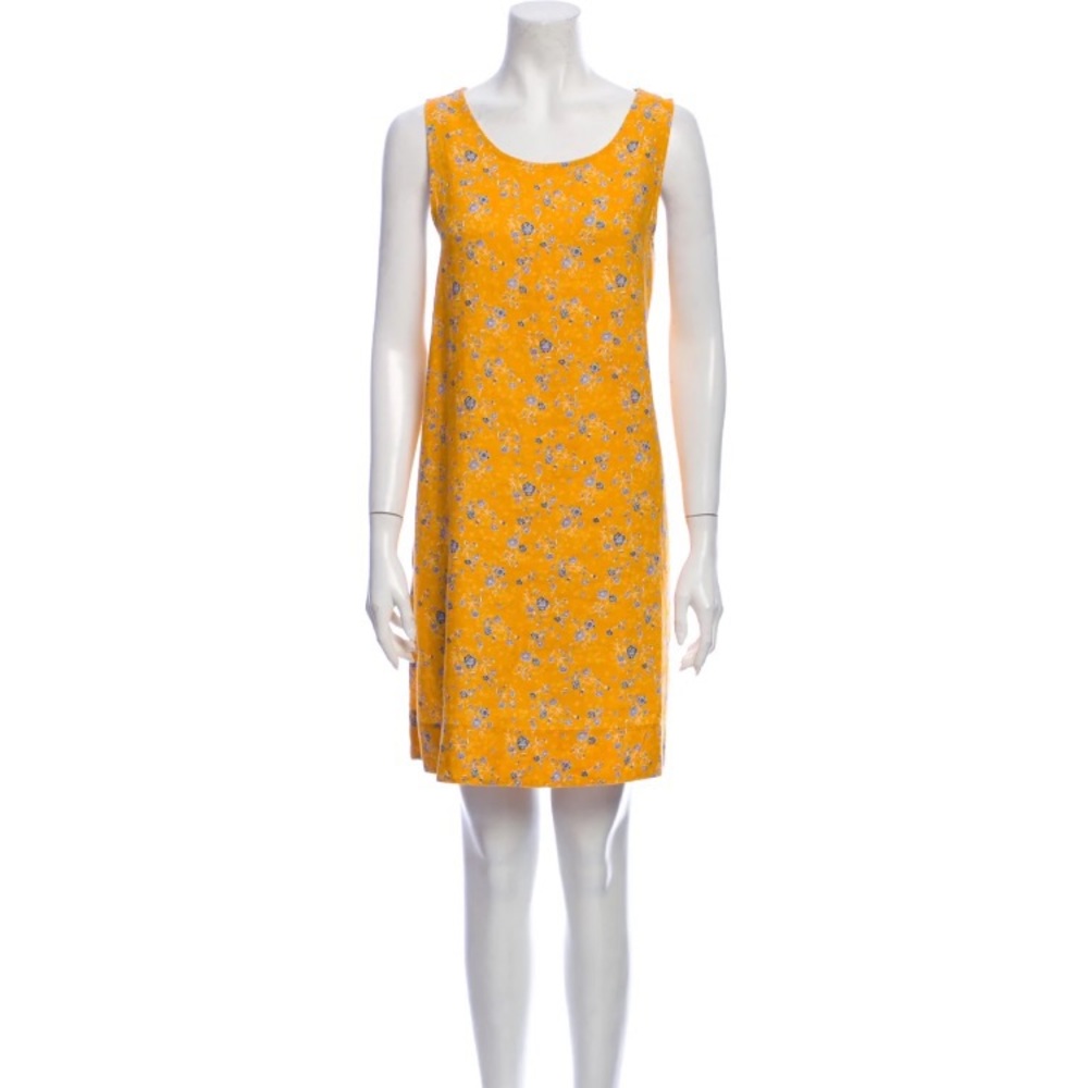 RACHEL ZOE Linen floral dress XS